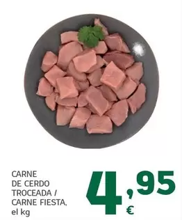 Carne De Cerdo Troceada