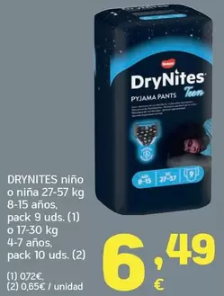 Huggies - Drynites