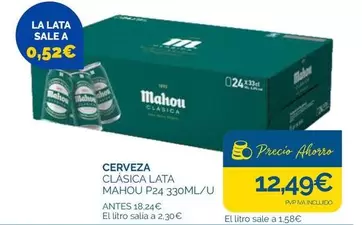 Mahou - Cerveza Classica Lata