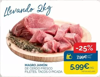 Magro Jamón De Cerdo Fresco