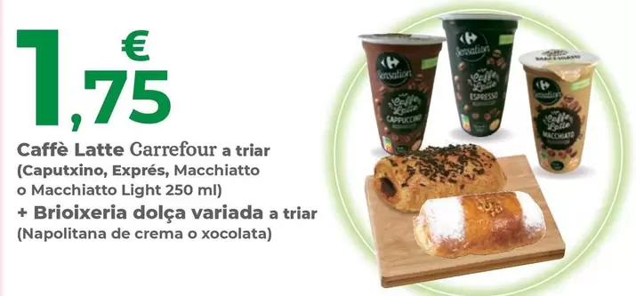 Carrefour bio - Caffe Latte
