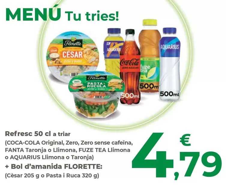 Florette - Refresc 50 Cl A Triar
