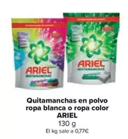 Ariel - Quitamanchas En Polvo Ropa Blanca O Ropa Color