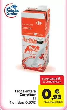 carrefour - Leche Entera