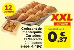 carrefour - Croissant De Mantequilla El Mercado