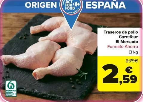 carrefour - Traseros De Pollo El Mercado