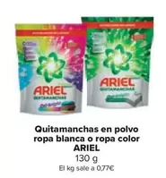 Ariel - Quitamanchas En Polvo Ropa Blanca O Ropa Color