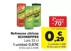 Schweppes - Refrescos Cítricos
