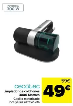 Cecotec - Limpiador De Colchones 3000 Mattres
