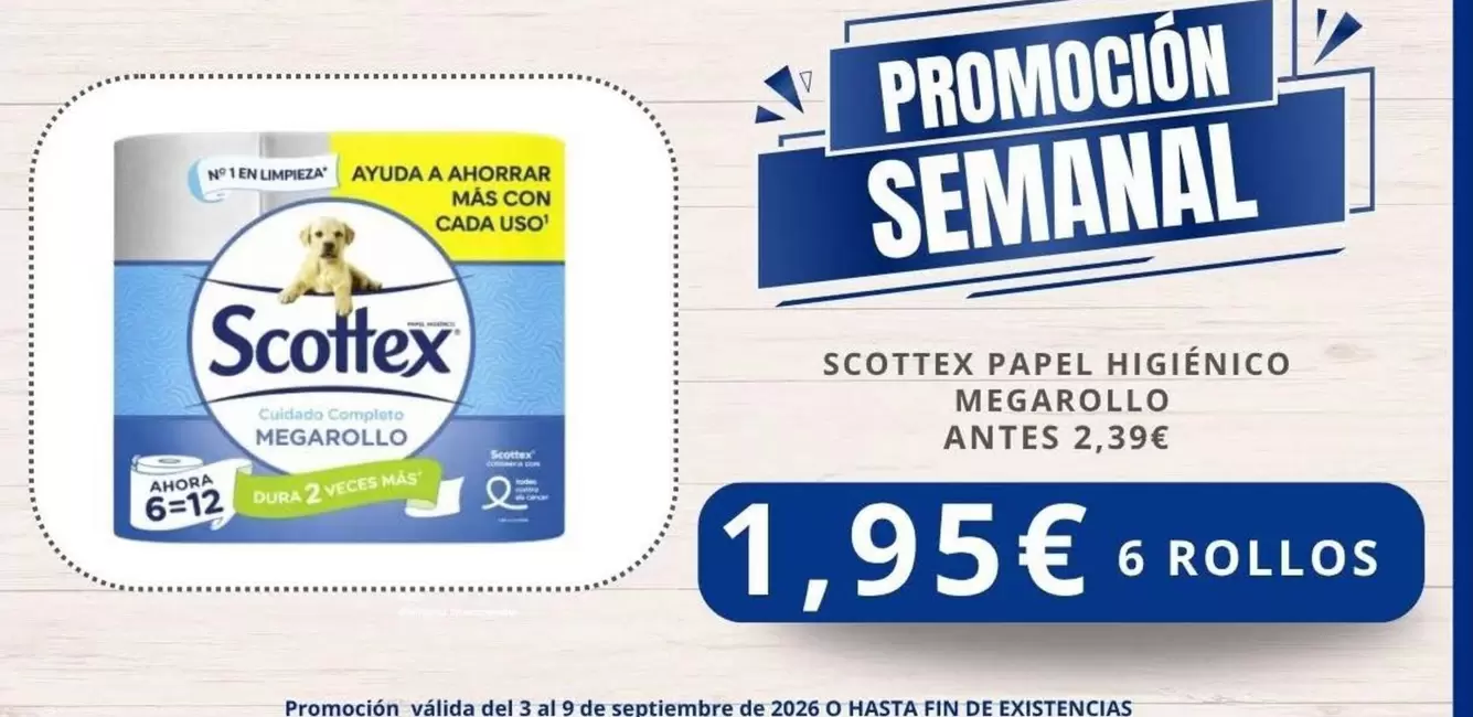 Scottex - Papel Higiénico Megarollo