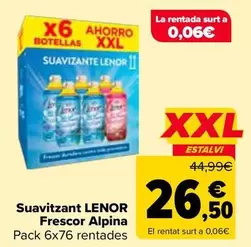 Lenor - Suavizante Frescor Alpino