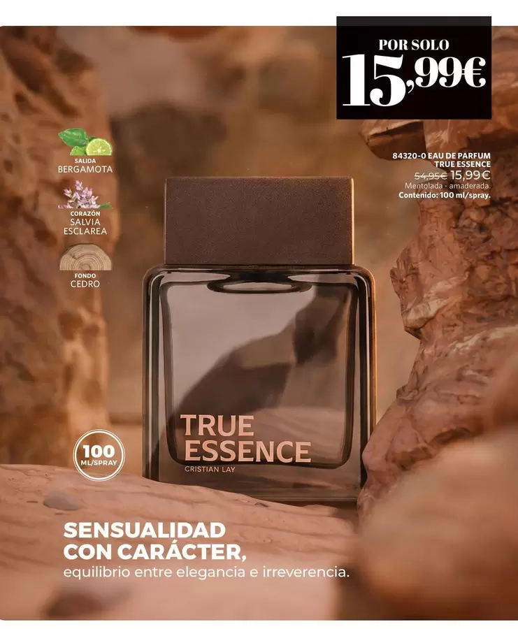 Cristian Lay - Eau De Parfum True Essence