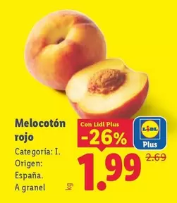 Melocoton Rojo