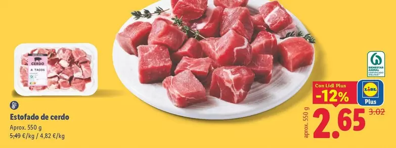 Estofado De Cerdo