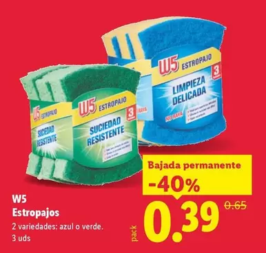 W5 - Estropajo