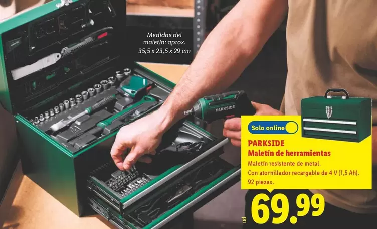 Parkside - Maletin De Herramientas