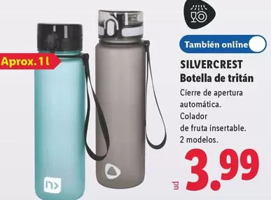 SilverCrest - Botella De Tritan