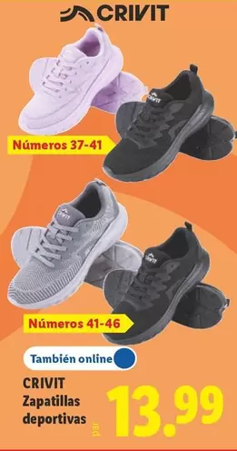 Crivit - Zapatillas Deportivas