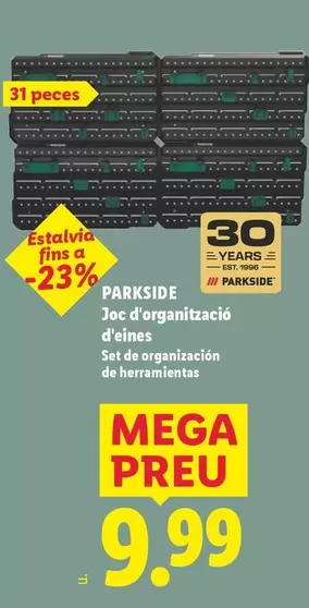 Parkside - Joc D'organtzacio D'Elines