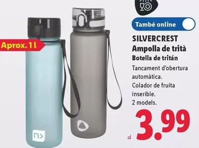SilverCrest - Botella De Tritán
