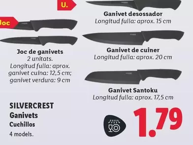 SilverCrest - Ganivets