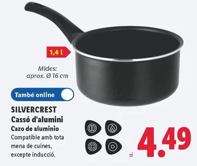 SilverCrest - Cazo De Aluminio