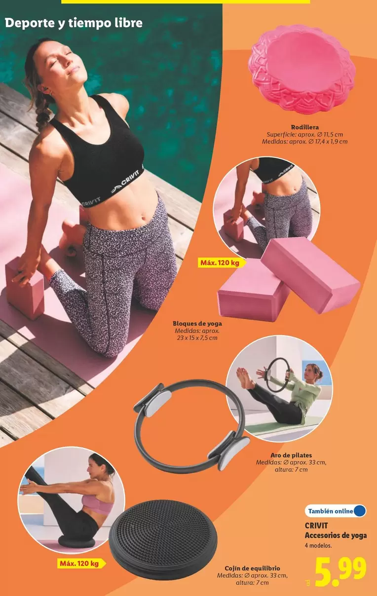 Crivit - Accesorios De Yoga