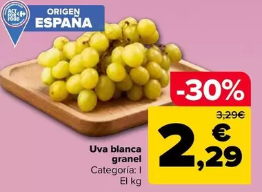 Uva Blanca Granel