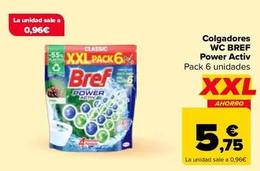 Bref - Colgadores Wc Power Activ