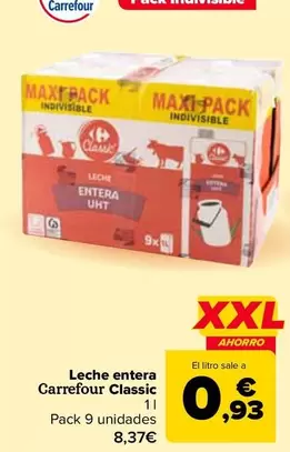 Carrefour - Leche Entera Classic