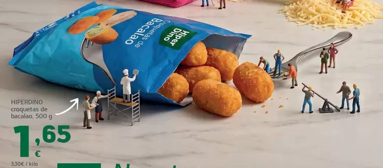 Hiperdino - Croquetas De Bacalao