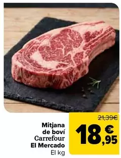 Carrefour El Mercado - Chuletón De Vacuno