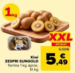Zespri - Kiwi Sungold