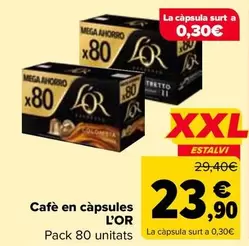 L'or - Cafe En Capsulas
