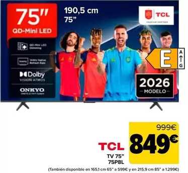 TCL - Tv 75 75PBL