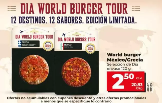 Seleccion De Dia - World Burger Mexico