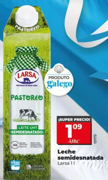 Larsa - Leche Semidesnatada