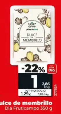 Dia Fruticampo - Dulce De Membrillo