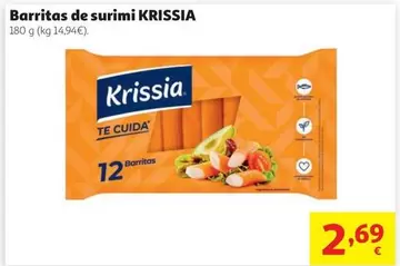 Krissia - Barritas De Surimi