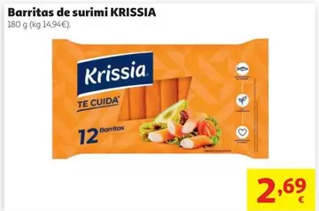 Krissia - Barritas De Surimi