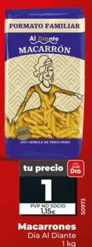 Dia Al Diante - Macarrones