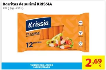 Krissia - Barritas De Surimi
