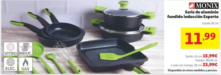 Monix - Serie De Aluminio Fundido Inaluccion