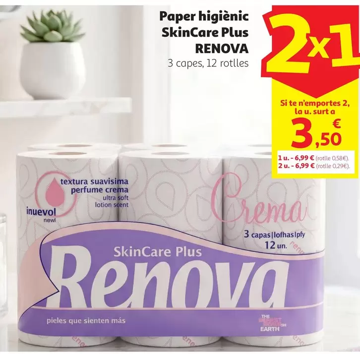 Renova - Paper Higienic Skincare Plus