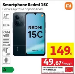 Xiaomi - Smartphone Redmi 15C