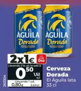 El Águila - Cerveza Dorada