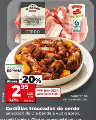 Seleccion De Dia - Costillas Troceadas De Cerdo