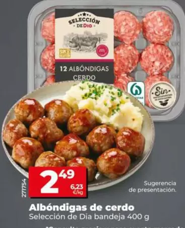 Seleccion De Dia - Albóndigas De Cerdo