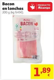 Auchan - Bacon En Lonchas