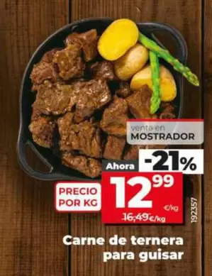 Carne De Ternera Para Guisar